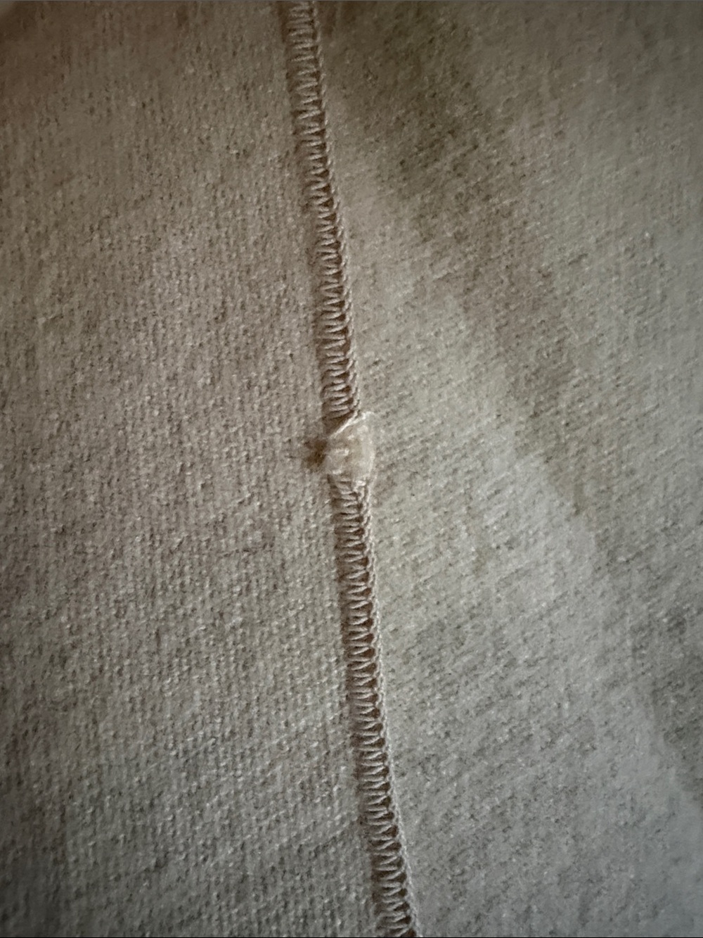 Vintage Wool Cream Throw Blanket - Unbranded - Picture 5 of 6